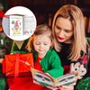 BenLouis Christmas Mini Coloring Activity Books Kids with Stacking Crayons Christmas Party Favors Bulk for Students Holiday Classroom School Gift Prizes Goodie Bags Stuffer （12set Activity ）