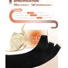 Sunny Hair Tape in Hair Extensions Human Hair Black 22 Inch Hair Extensions Real Human Hair Tape in Extensions Invisible Tape in Human Hair Extensions Seamless Hair Extensions Jet Black 50g 20pcs