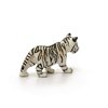 Schleich Wild Life, Animal Figurine, Animal Toys for Boys and Girls 3-8 Years Old, White Tiger Cub, Ages 3+