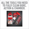 Real Avid Rifle Cleaning Kit & Range Gun Tool Kit for .30 Caliber Rifles | Complete Gun Cleaning Kit with Gun Snake, 30cal, Bore Brush Set, Cleaning Rod & Gun Cleaning Rifle Accessories,red