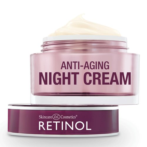 Retinol Night Cream – The Original Anti-Aging Retinol For Younger Looking Skin – Luxurious Restor...