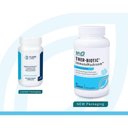 Klaire Labs Immunomax - Mushroom Immune Support Formula with Cordyceps, Turkey Tail, Reishi & Green Tea Extract (90 Capsules)