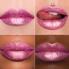MAKI YIKA Metallic Pink Lipstick for Women Nude Pink Lipsticks Long Lasting Glitter Lipstick No Smudge No Transfer Liquid Lip Gloss (BR21 Sweet Rose)