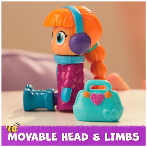 Vida the Vet, Chilly Check Up Pack with Vida & Popcorn Action Figures & Vida’s Vet Bag Accessory, Kids Toys for Girls & Boys Ages 3 and up