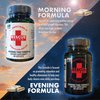 Rescue Detox 10 Day Permanent Detox Kit - 132ct Capsules | Comprehensive Full Body Cleanse with Bonus Instant ICE Caps
