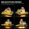 DALDED LED Lighting Kit for Lego Architecture Landmarks Collection: Himeji Castle 21060, LED Light Compatible with Lego 21060 Building Block Models (Not Include Lego Set)