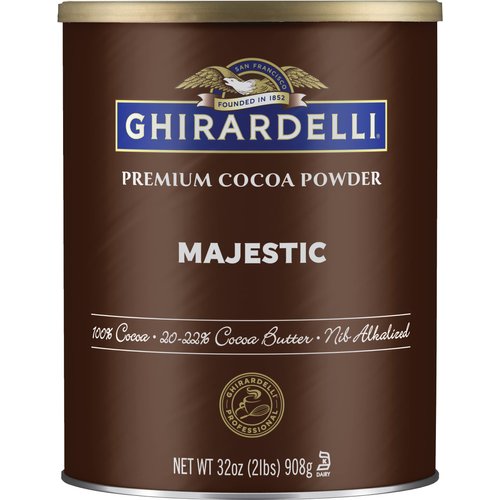 Ghirardelli Majestic Premium Cocoa Powder, 32 oz