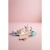 Mud Pie Kids Wood Tea Party Set; Tray: 9" X 6"