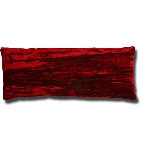 Candi Andi Handmade Eye Pillow - Flax Seed Fill - Lavender Scented - Ruby Red - TEPVL-RD