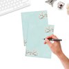 100 Stationery Writing Paper, with Cute Floral Designs Perfect for Notes or Letter Writing - Cherry Blossoms