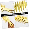 Beavorty 1pc Double-sided Hairdressing Comb Styling Comb Plastic Comb Oil Hairdressing Comb Hairdressing Accessory Portable Comb Hair Salon Supplies Retro Hairstyle Comb Durable Comb