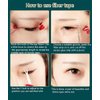 Double eyelid tape Eyelid Tape Invisible Eye Stickers Double Sided Tape Invisible Eyelid Lifter Strips for Hooded, Droopy, Uneven, Mono-eyelids (with Fork rods, Scissors）