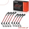 A-Premium High Heat Spark Plug Ignition Wires Set of 8 Compatible with Chevrolet Chevy GMC Silverado Suburban Sierra Tahoe Yukon V8 Engine Replace# 48322R