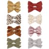 Baby Girl Hair Bow Clips Barrettes, Assorted Hair Accessories Alligator Clip for Little Girls Toddler Kids Teens Small