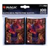 Ultra PRO - MTG Commander Masters 100ct Standard Size Card Sleeves - Commodore Guff Artwork, Matte Finish with ChromaFusion Technology, Protect Magic: The Gathering Cards, Standard Size Cards