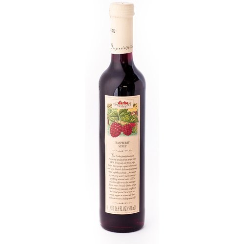 D'arbo All Natural Raspberry Fruit Syrup, 16.9oz