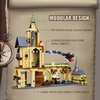 STMIGAIBLOCKS Hog Magic Castle with Harry Characteristics Building Blocks(Compatible with Normal Block Size),Fantasty Harry Toy for Adults,Recreate The Magic World Scenes of The Movie
