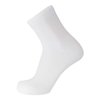 Big and Tall Diabetic Neuropathy Ankle Socks, King Size Mens Athletic Quarter Socks (13-16, White) - 6 Pairs