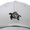 DALIX Turtle Hat Nature Womens Baseball Cap in Gray