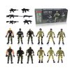 MQSTARSRISE Army Men Soldiers Toy for Boys Age 4-7,Military Soldier Playset Military Figures for Boys,Army Men Action Figure with Weapon,Army Toy Set for Toddler Boy Age 6-8