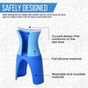 Remedic Eyedrop Bottle Dispenser, Portable Eye Drop Applicator, Reusable Eye Drop Guide Aid for Seniors and Elderly, Bottle Holder Tool for Elderly Children, Suitable with Most Eye Drop Bottles