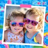GIFTINBOX 24pack Kids Sunglasses Bulk,Kids Sunglasses Party Favor，Neon Sunglasses For Kids Boys Girls Age 3-8,Party Favors For Kids 3-5 with UV400 Protection Pool Beach Birthday Party Favors