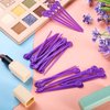 180 Pieces Brush Roller Pick Plastic Roller Pick Hair Curler Roller Pin for Hair Curling Styling Accessories for Christmas Valentine's Day Present(Purple)