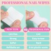 FANDAMEI Lint Free Nail Wipes, 740PCS Nail Wipes for Gel Nails Lint Free, Lint Free Wipes for Nails, Glue Wipes Lash Extensions, Nail Lint Free Wipes, Nail Prep Pads, Cleaning Pads for Nails