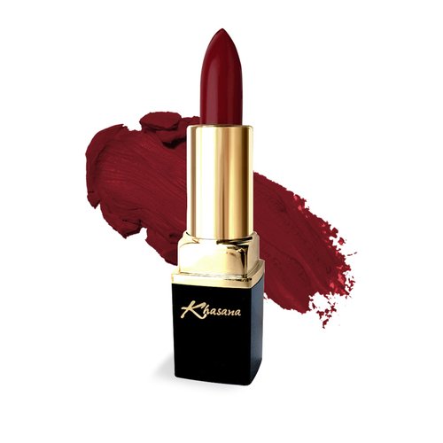 Khasana Lipstick. Long Lasting Hydrating Lip Color, Moisturizing Formula, Infused with Vitamin E and Vitamin C. Lip Makeup Matte lipstick # 205