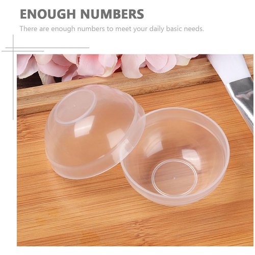 FOMIYES 30pcs Face Mixing Bowl Homemade Facial Bowl DIY Face Applicator Cosmetics Supplies Spa Beauty Tool for DIY Massage Body Transparent S