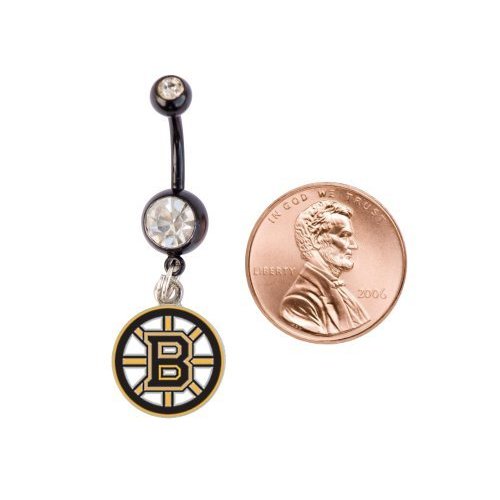 Boston Bruins Belly Button Navel Ring