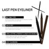 BBIA Last Pen Eyeliner - Waterproof Liquid Pen Eye Liner Long-Lasing Quick Dry Multi-Proof Easy Drawing Ink Tank Type with Precise & Flexible Fine Brush No-Skip Korean Eye Makeup (01 SHARPEN BLACK)