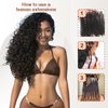 Hair Extensions Afro Kinkys Bulk Human Hair for Dreadlock Extensions Loc Repair Braiding Twist Tight Afro Kinky Human Hair for Locs(30,100g/3.3oz, 10in)