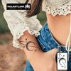INKARTLINK Semi Permanent Tattoos, Temporary Tattoos for Girls, Party Tattoos, Waterproof, Natural and Realistic, Cruelty-free, Easy to Apply (Moon)