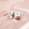 2Pcs Valentines Day Gifts Iron 6 Anniversary Iron Gifts 6 Year Iron Boyfriend Girlfriend Funny Gag Gifts Food Dice Anniversary Birthday Gifts for Him Her Men Couple Date Night Gifts