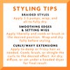 Cantu Protective Styles by Angela Set & Refresh Foam with Apple Cider Vinegar & Aloe, 8 Ounce