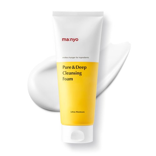 ma:nyo Pure & Deep Cleansing Foam Korean Skin care, Daily Cleanser 6.7fl oz (200ml)