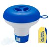Floating Chlorine Dispenser for Spas and Personal Pools, Fits 1" Tablets - Mini Pool Chlorine Floater with Adjustable Flow Vents Balanced Chemical Dispenser [1" Tablet Capacity] 5" Diameter Floater