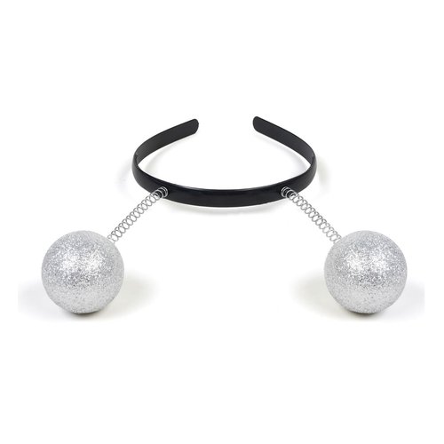 Alien Headband Halloween Alien Costume Accessories Alien Antenna Headband Adult with Face & Body Chunky Glitter Space Theme Party Favors for Women