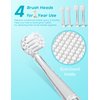 Seago Baby/Kids Electric Toothbrush Replacement Heads SG-849 for 513 - Pack of 4 (025+037)…