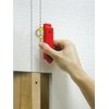 Master Magnetics 07512 Magnetic Stud Finder with Shield, Drywall Screw and Nail Locator, Red