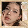 Lilyloria Glitter Sparkly Face Highlighter Makeup Palette Shimmer Radiant Glow Illuminator Iluminadores Palette 6g (02 Twilight Champagne)