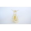 Generic Blonde creme white acrylic hair claw clip for fine, thin hair