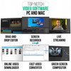 Video Editing Software Pack | Editor, YouTube Downloader, MP3 MP4 Converter, Green Screen App | 10K Transitions for Premiere Pro and Sound Effects | Windows and Mac 64GB USB
