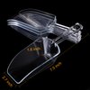 4 Pieces Multi-Purpose Kitchen Scoops Ice Scoop Bath Scoops, Clear Food Candy Sugar Scoop for Kitchen Bar Party Wedding (7.5 Inch Long)