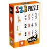 HEADU 123 Puzzle, Educational Toys for Boys and Girls Ages 3-6 Years Old, Preschool Learning Toys, Teacher Homeschool Supplies, Birthday