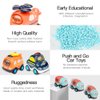 Baby Toy for 1 Year Old Boy | 7 Set Push and Go Cars Toy with Play Mat/Storage Bag for Toddlers | Early Educational Toys and Birthday Gift for 1 2 3 Years Old Boys Girls