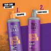 TIGI Bed Head Purple Toning Shampoo for Chemically Treated Hair Serial Blonde Sulfate-Free Shampoo 13.53 fl oz