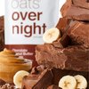 Oats Overnight - Chocolate Peanut Butter Banana - 20g Protein, High Fiber Breakfast Shake - Gluten Free, Non GMO Oatmeal (2.8 oz per meal) (8 Pack + BlenderBottle)