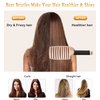 KTKUDY Detangling Brush Getting Knots Out without Pain - Boar Bristles Hair Brush Make Hair Shiny & Healthier Vented Detangler Brush for Women Men Kids Wet and Dry Hair (Gold & Green)